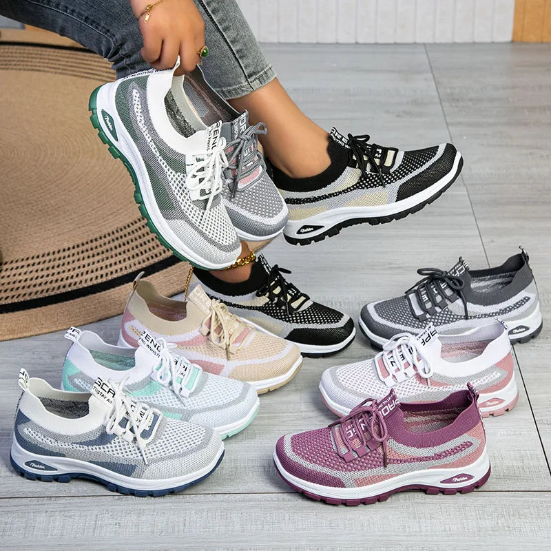 ANNIKA - Woven Mesh Comfort Shoes