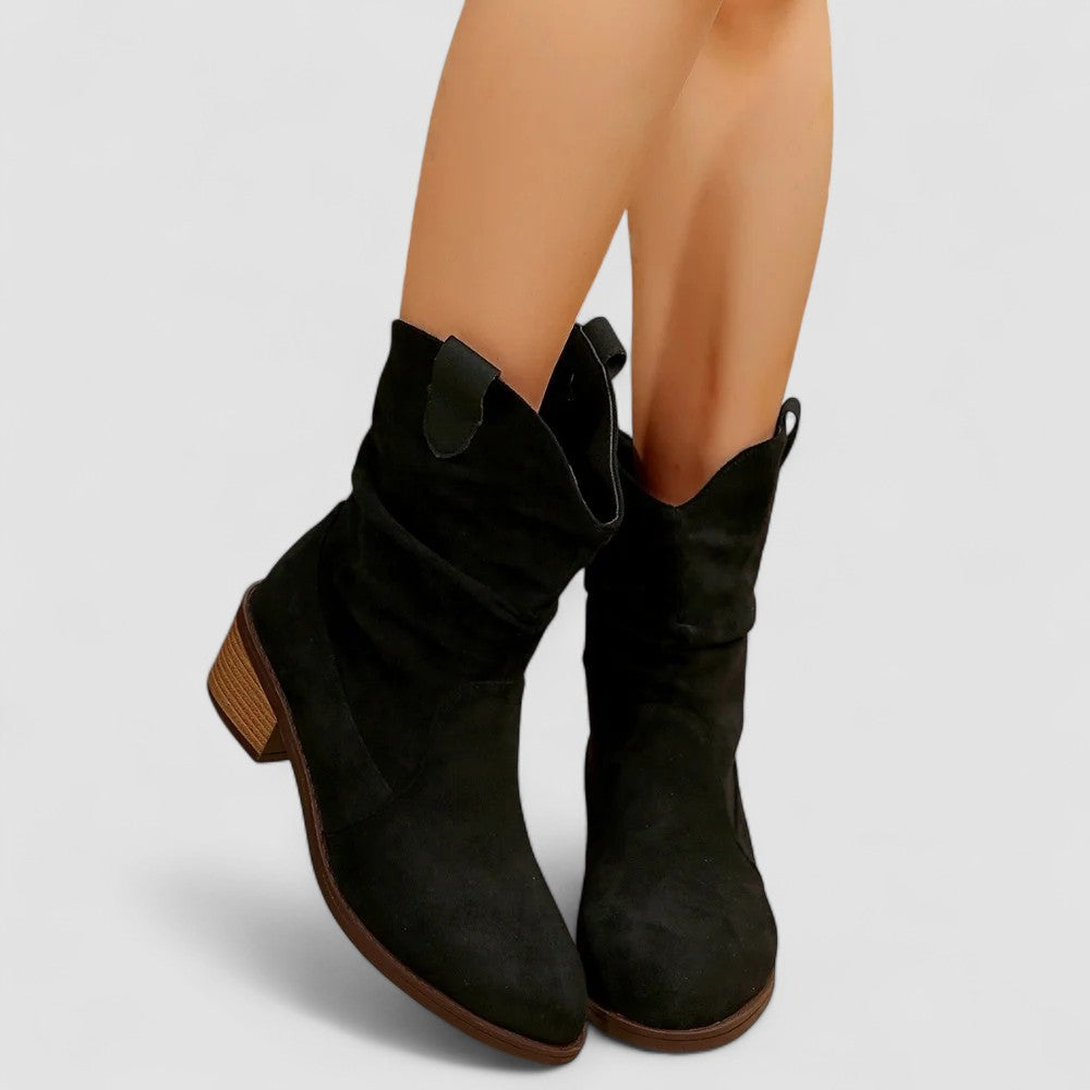 ABIGAIL - Western Ankle Boots