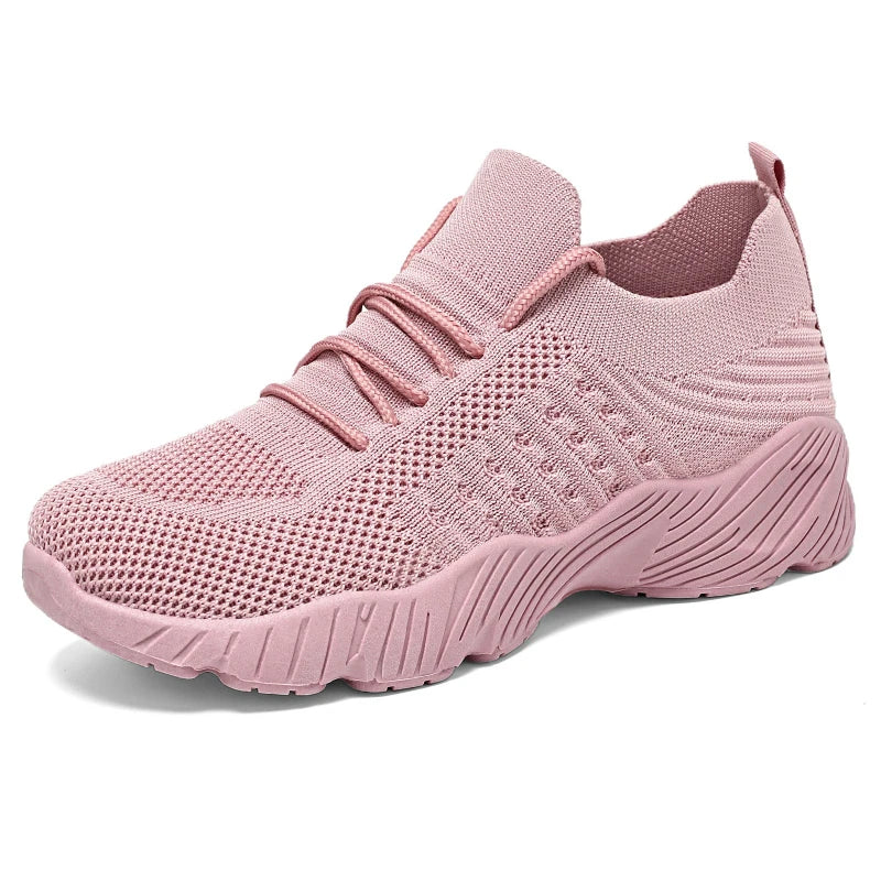 EVELYN - Lightweight Knit Trainers