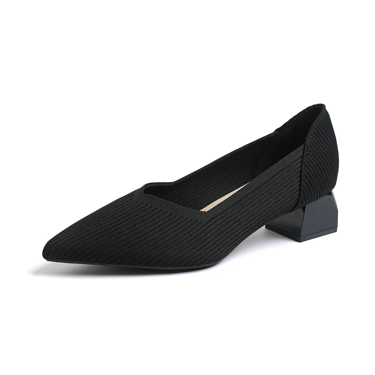ADELAIDE - Knitted Pointed Heels