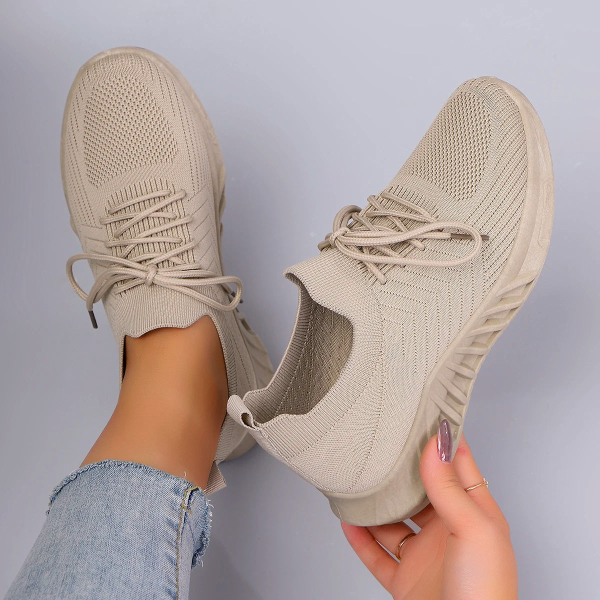 NADIA - Breathable Mesh Flats
