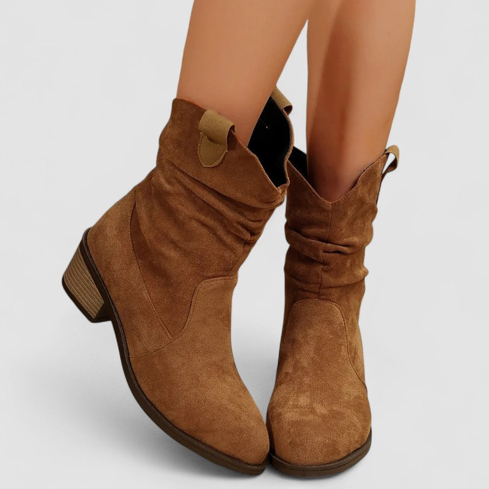 ABIGAIL - Western Ankle Boots