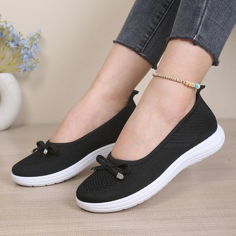 CLARA - Bow Mesh Flats