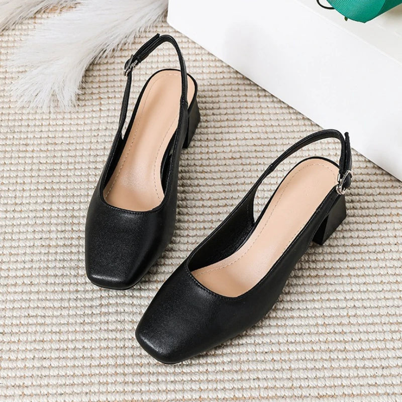 MINERVA - Block Heel Sandals