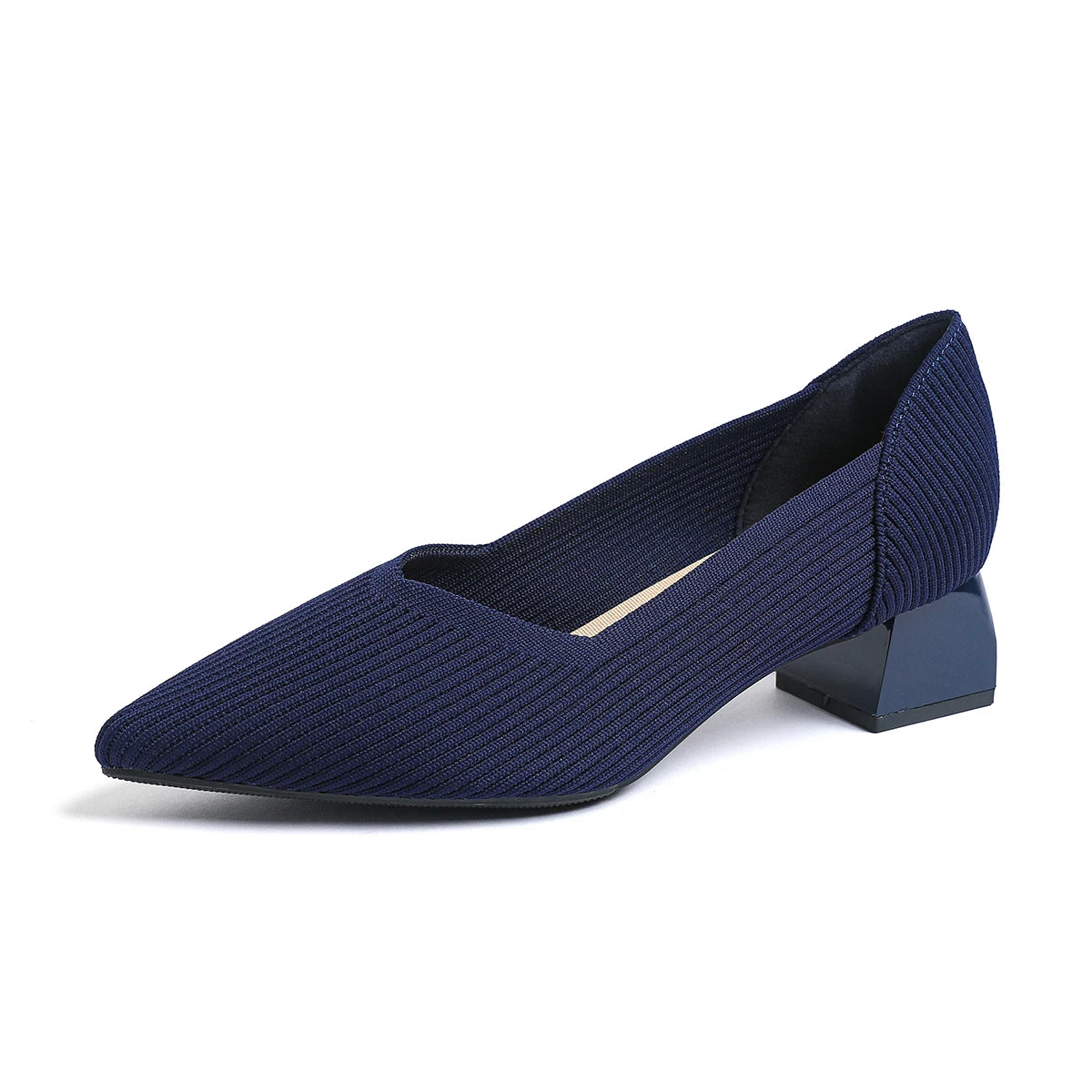 ADELAIDE - Knitted Pointed Heels