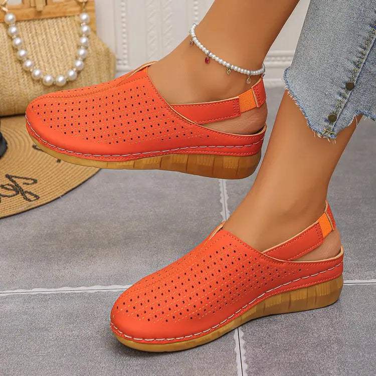 PRUDENCE - Cut-Out Platform Sandals