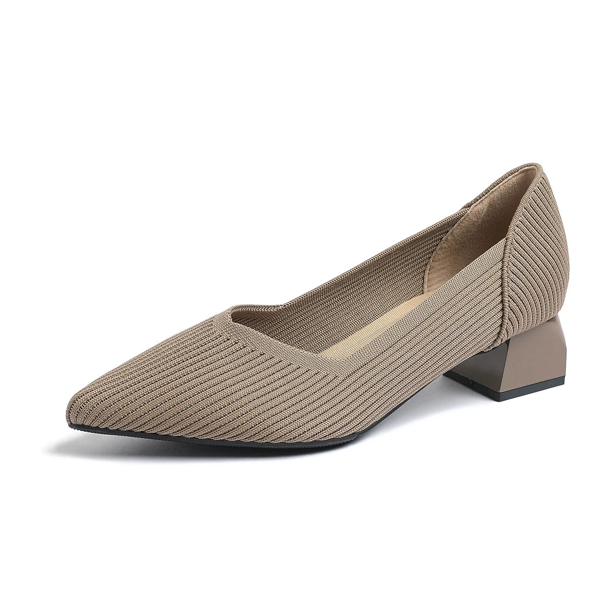 ADELAIDE - Knitted Pointed Heels