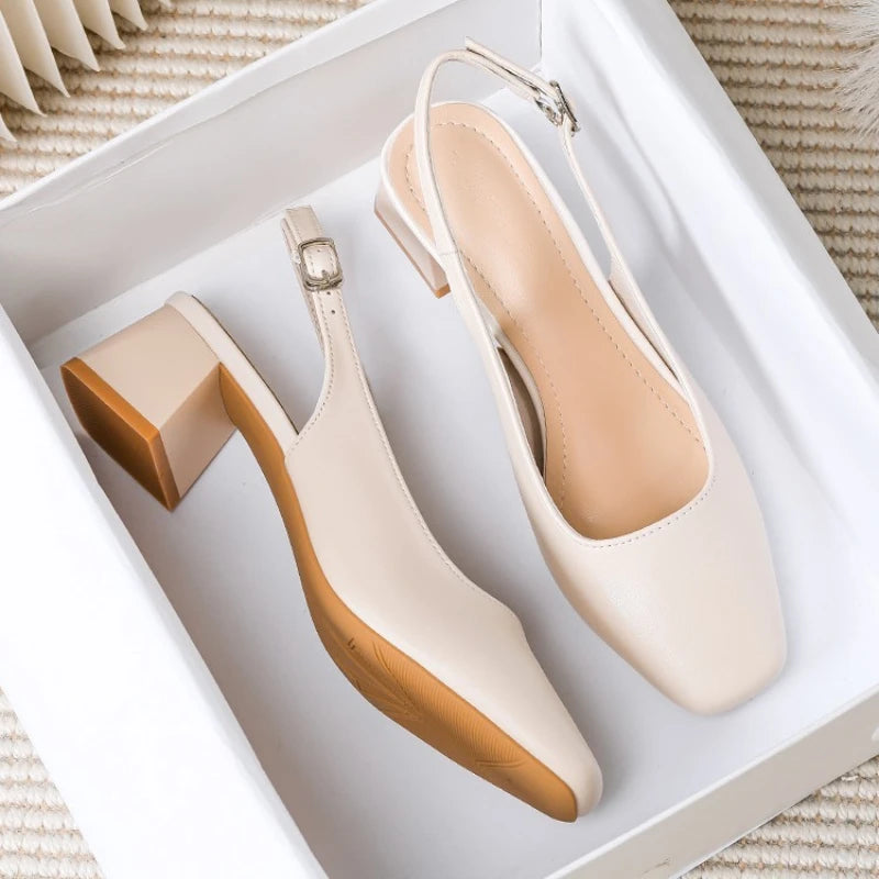 MINERVA - Block Heel Sandals