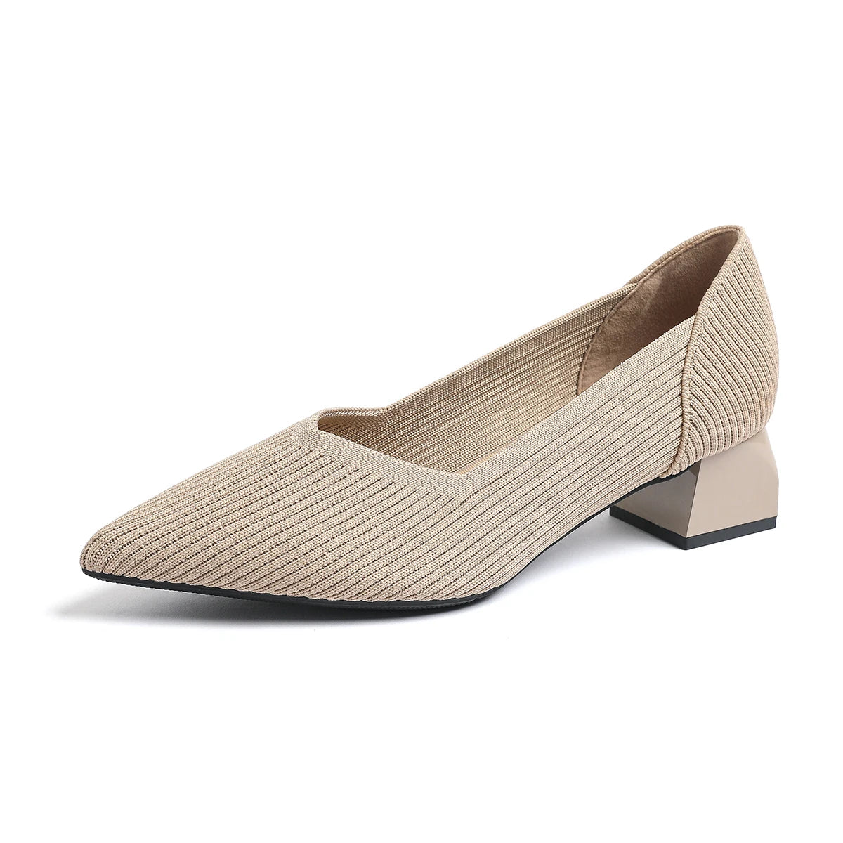 ADELAIDE - Knitted Pointed Heels