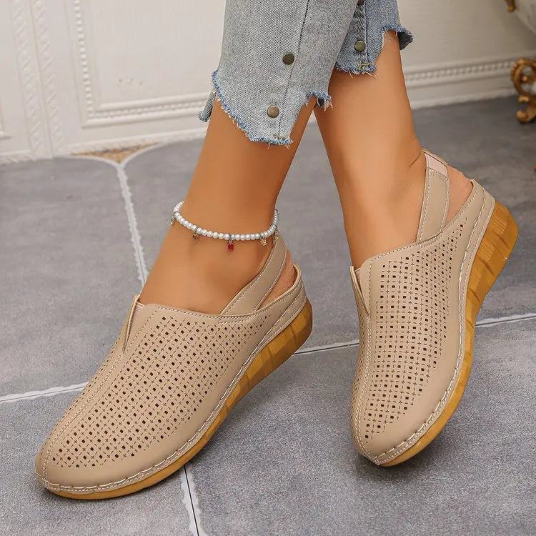 PRUDENCE - Cut-Out Platform Sandals