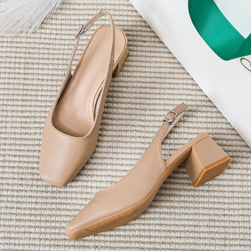 MINERVA - Block Heel Sandals