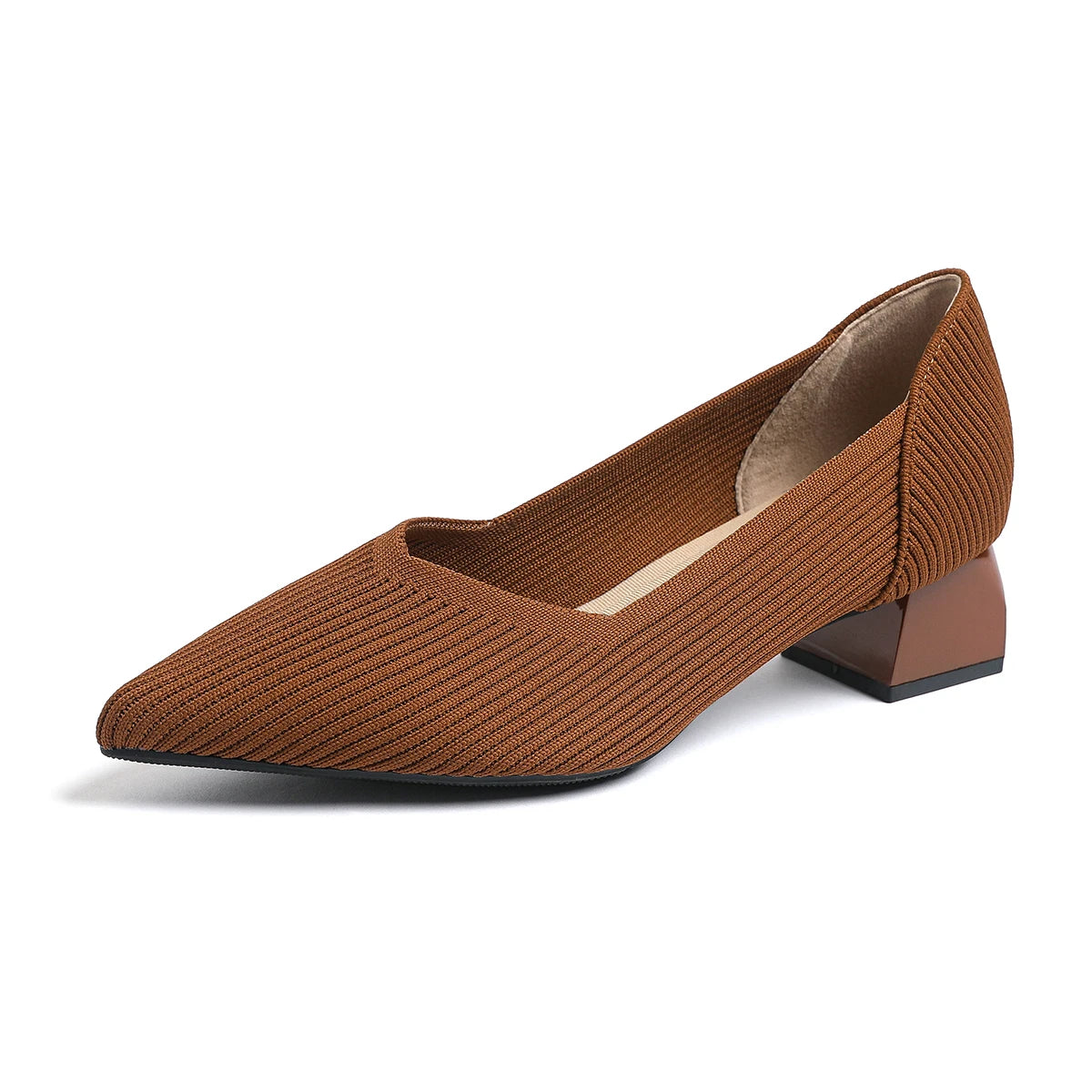 ADELAIDE - Knitted Pointed Heels