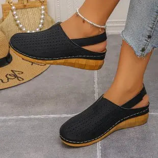PRUDENCE - Cut-Out Platform Sandals