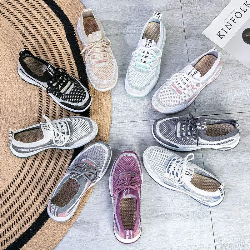 ANNIKA - Woven Mesh Comfort Shoes
