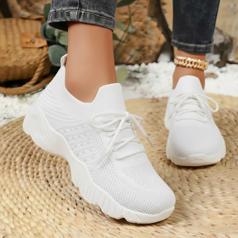 EVELYN - Lightweight Knit Trainers