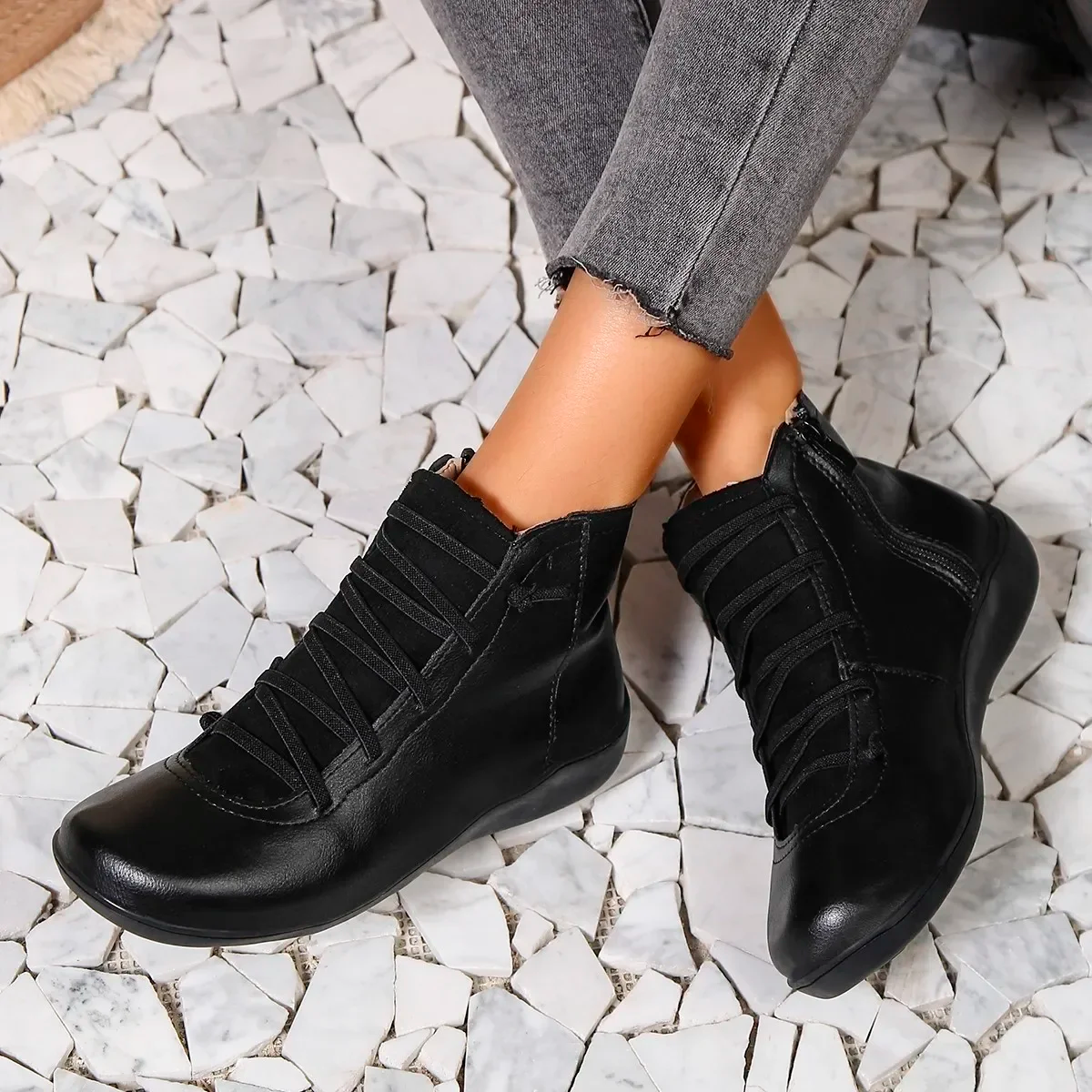 STELLA - Casual Comfort Ankle Boots