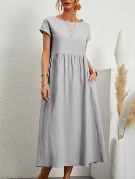GABRIELLE - Flowing Midi Dress