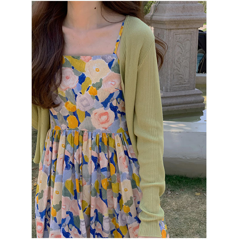 PRIMROSE - Printed Midi Dress