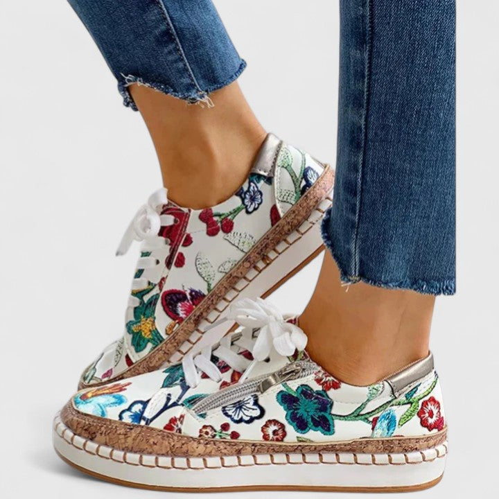 FLEUR - Floral Orthopedic Sneaker