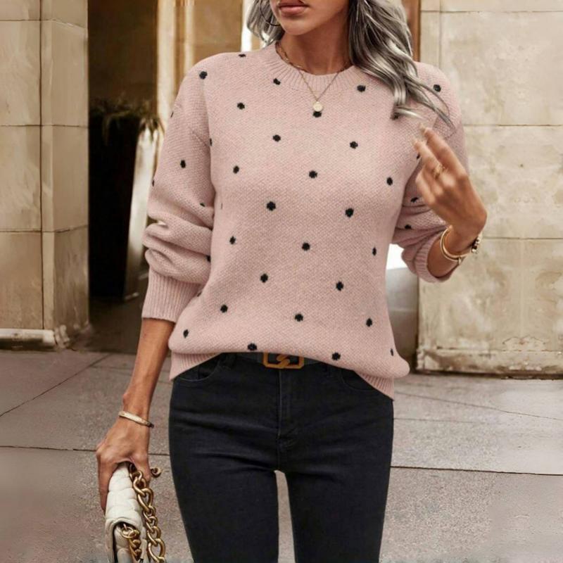 DOTTIE - Polka Knit Sweater