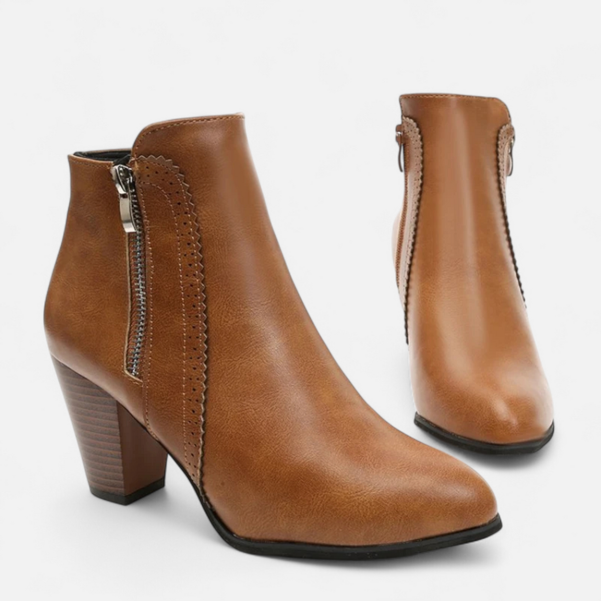 ELOWEN - Retro Ankle Boots