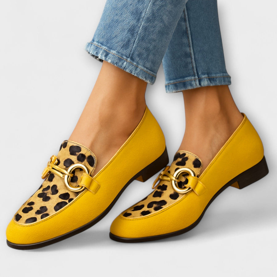 JULIA - Animal Print Slippers