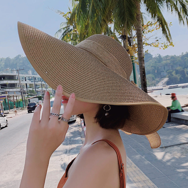 MAUDE - Wide-Brim Sun Hat