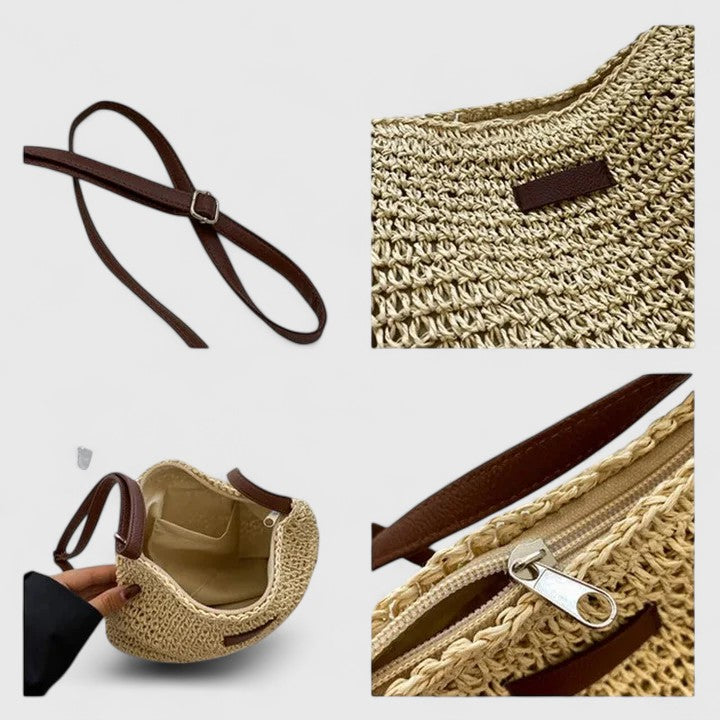 KATHY - Woven Shoulder Bag