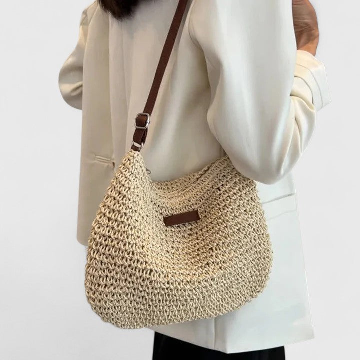 KATHY - Woven Shoulder Bag