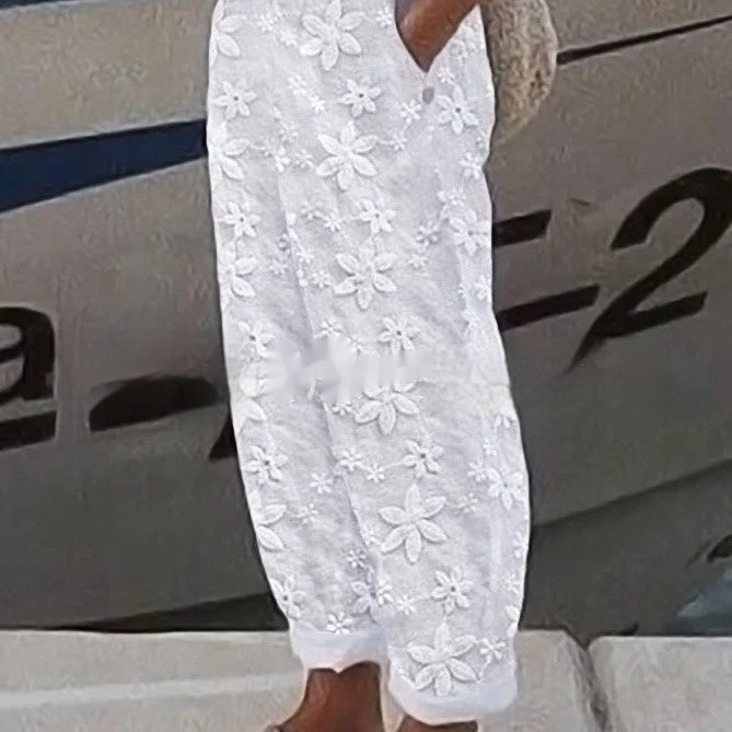 KIRRA - Embroidered Trousers