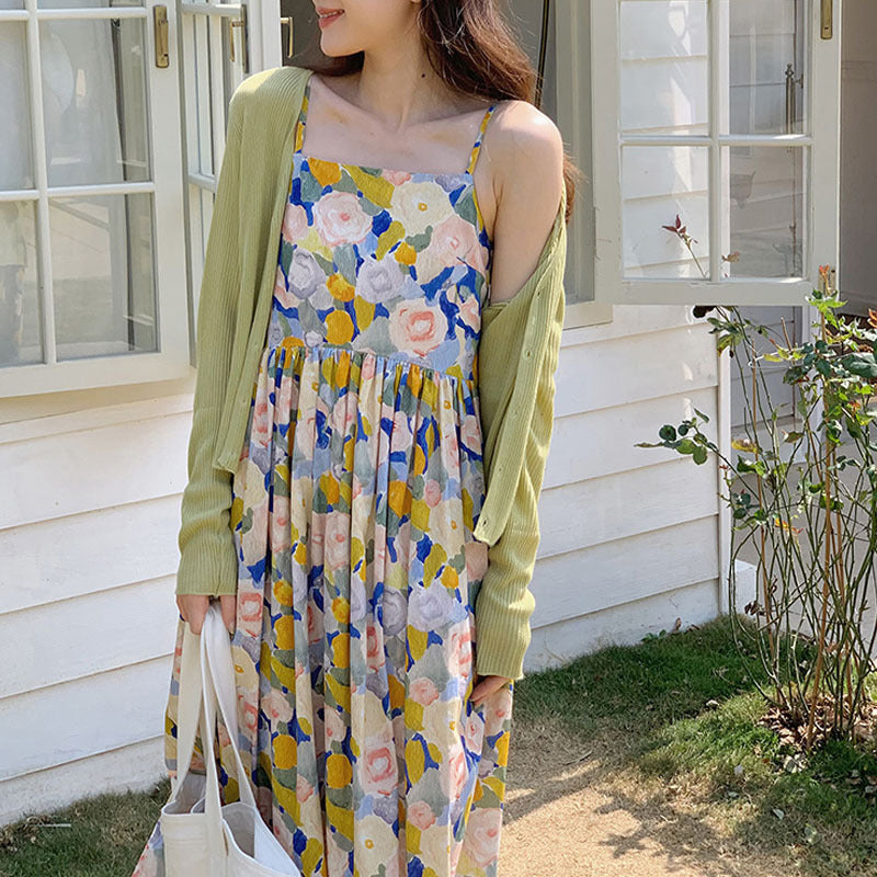 PRIMROSE - Printed Midi Dress