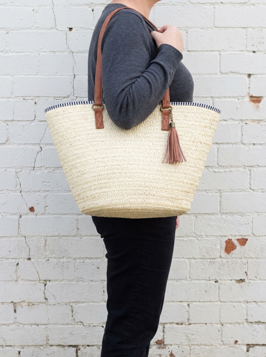 DELPHINE - Woven Tote