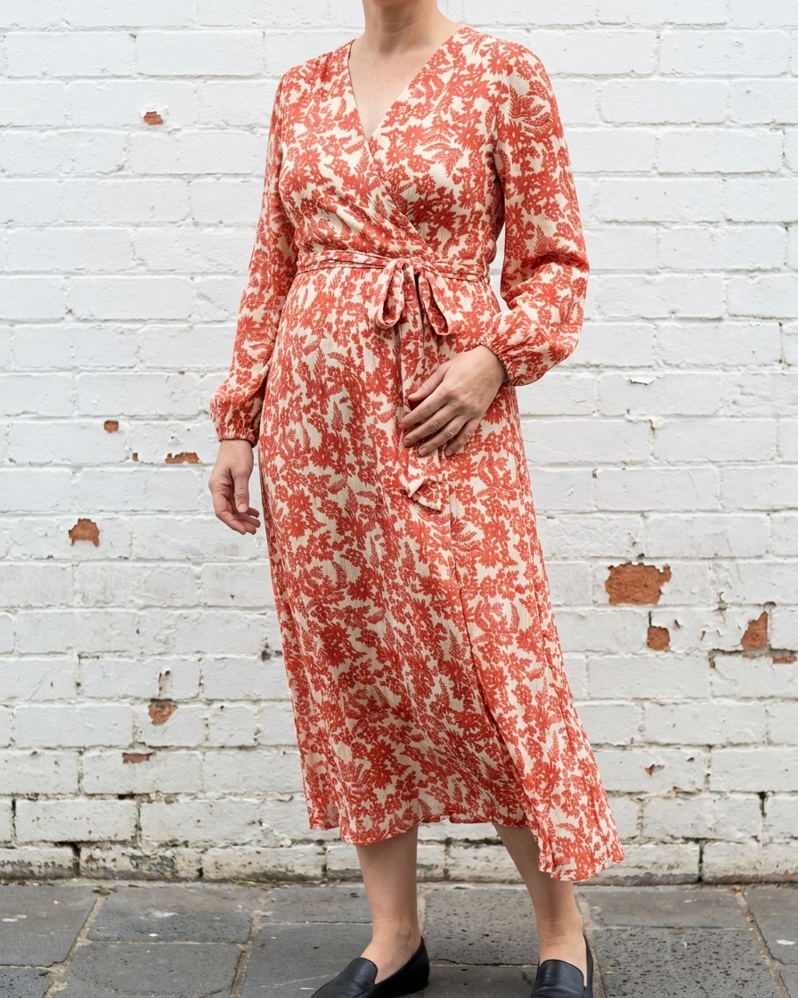 TABITHA - Pleated Garden Dress