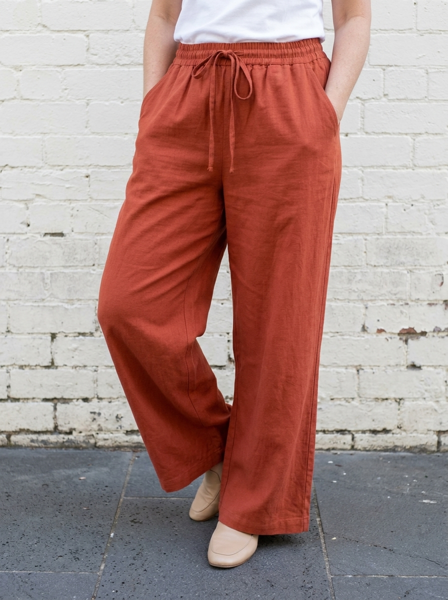 GRETCHEN - Wide-Leg Trousers