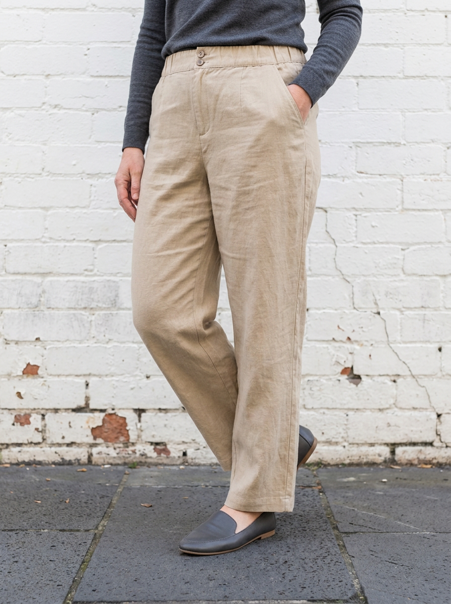 DULCIE - Everyday Linen Trousers