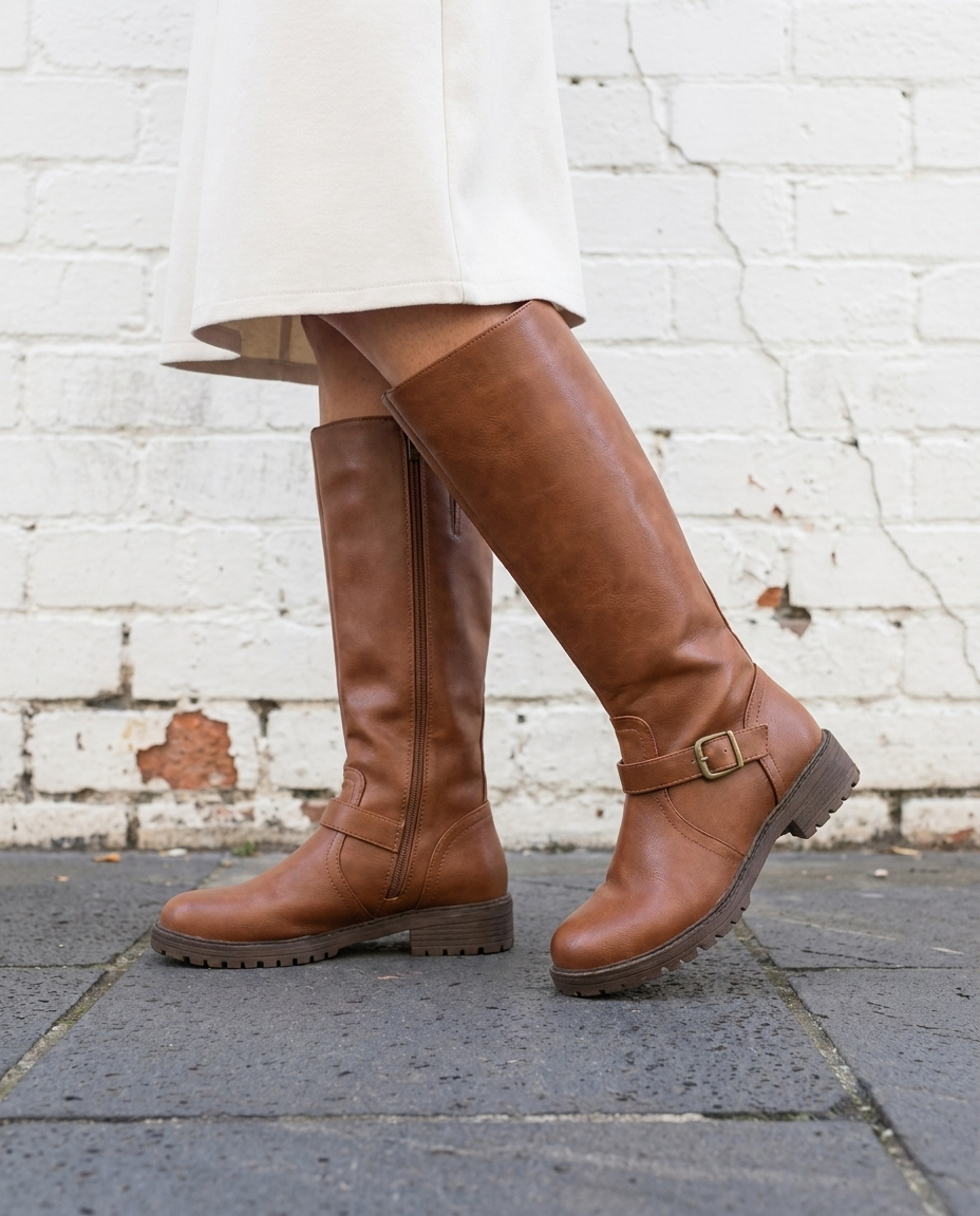 NELL - Comfortable Low Heel Boots