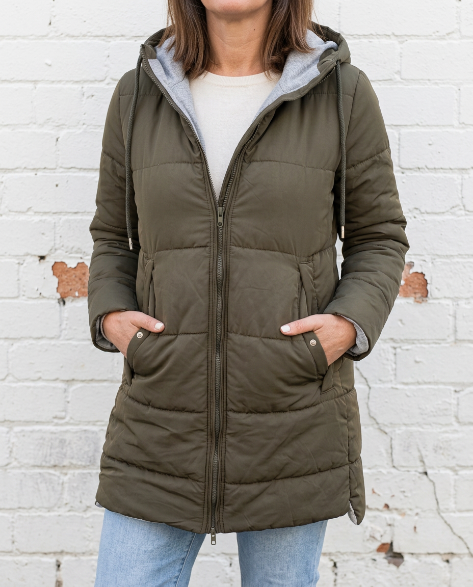 FREYA - Hooded Puffer Down Jacket