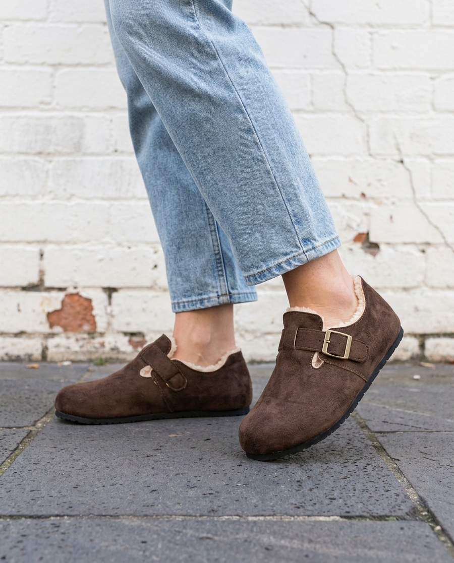 TESSA - Faux Leather Autumn & Winter Shoes
