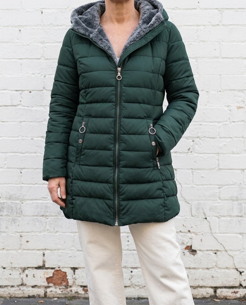 NORA - Fleece Lined Puffer Coat