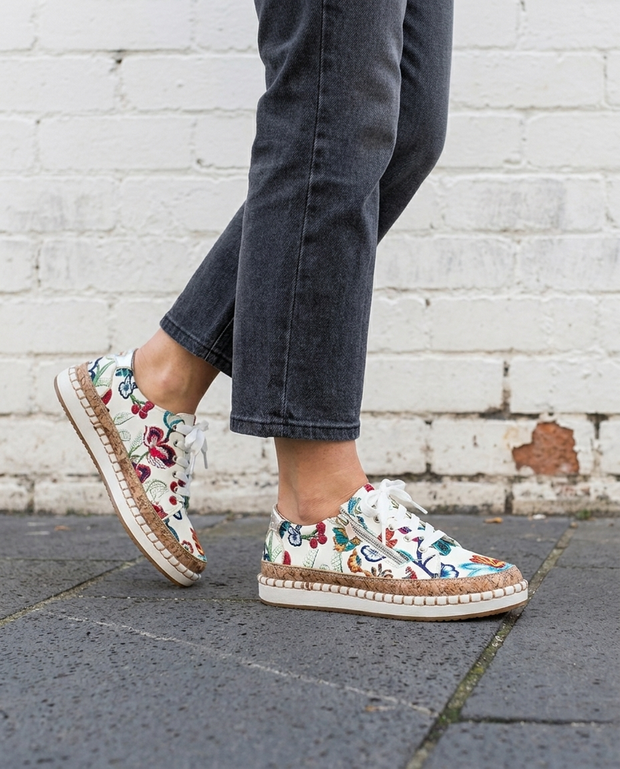 FLEUR - Floral Orthopedic Sneaker
