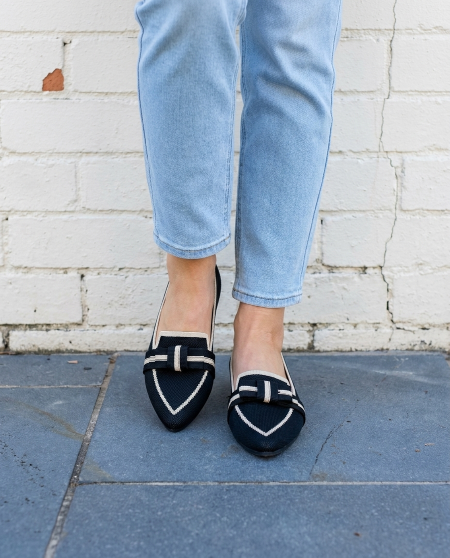 CELIA - Flat Woven Shoes