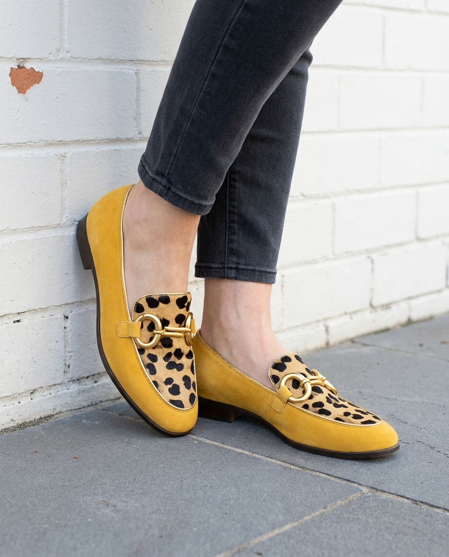 JULIA - Animal Print Slippers