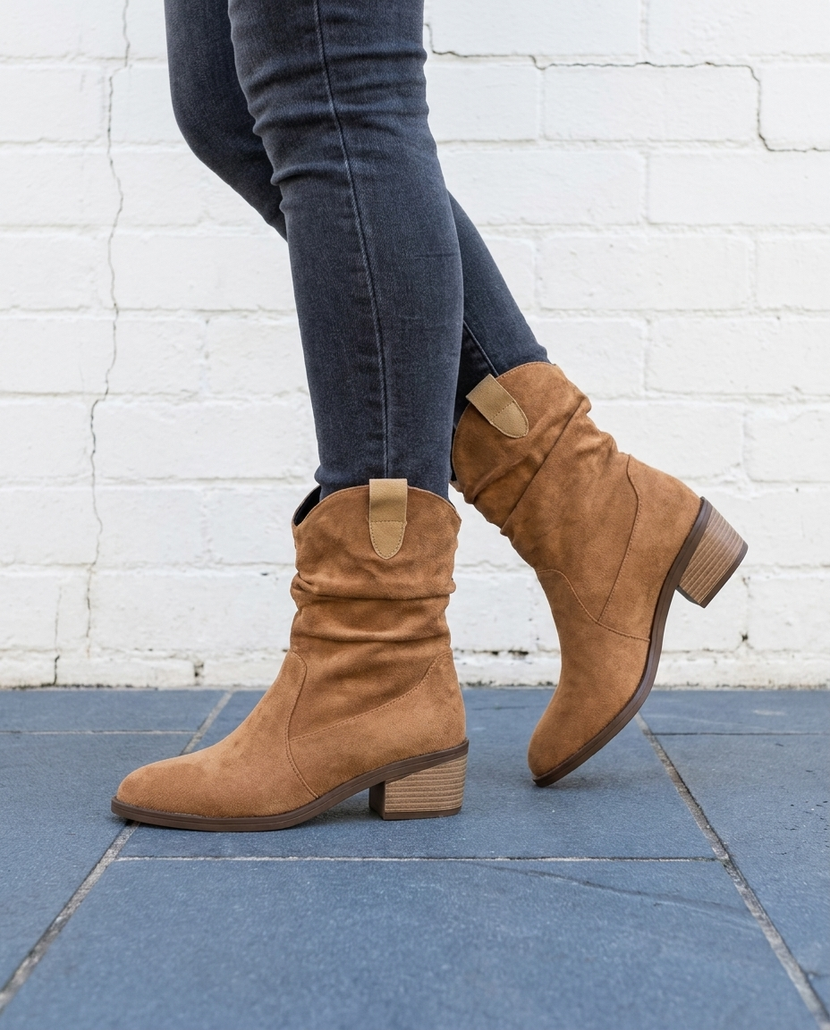 ABIGAIL - Western Ankle Boots