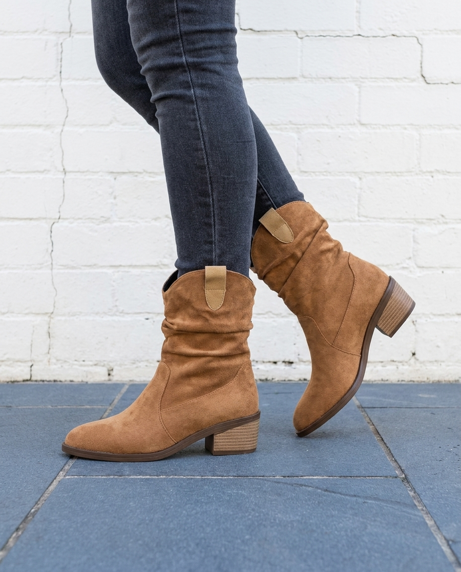 ABIGAIL - Western Ankle Boots