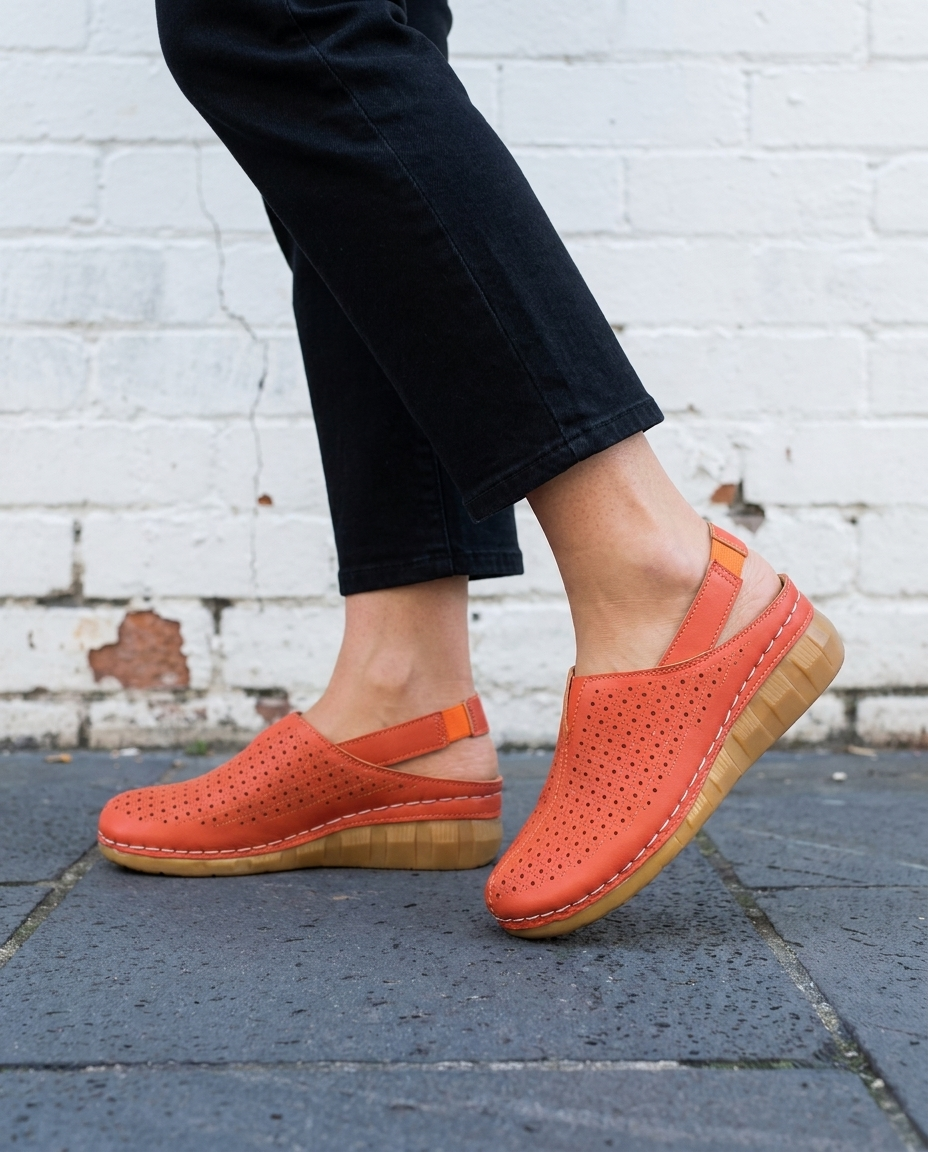 PRUDENCE - Cut-Out Platform Sandals - Elsie's Melbourne
