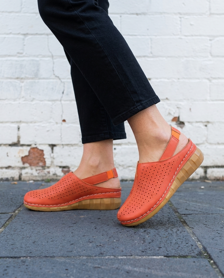 PRUDENCE - Cut-Out Platform Sandals - Elsie's Melbourne