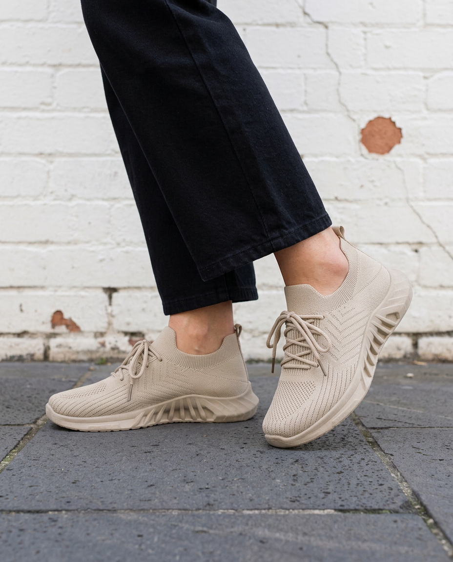 NADIA - Breathable Mesh Flats - Elsie's Melbourne