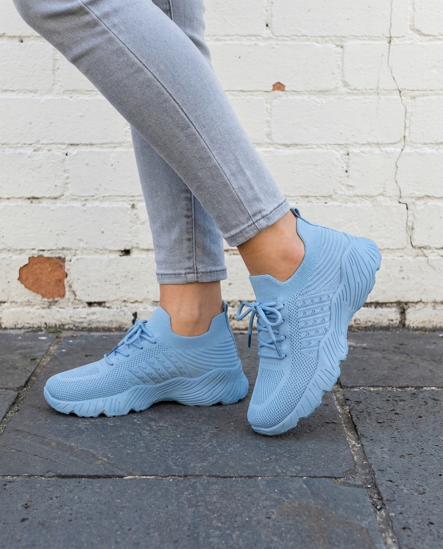 EVELYN - Lightweight Knit Trainers - Elsie's Melbourne