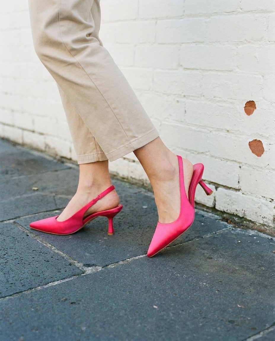 ROSEMARY - Pointed Stiletto Pumps - Elsie's Melbourne