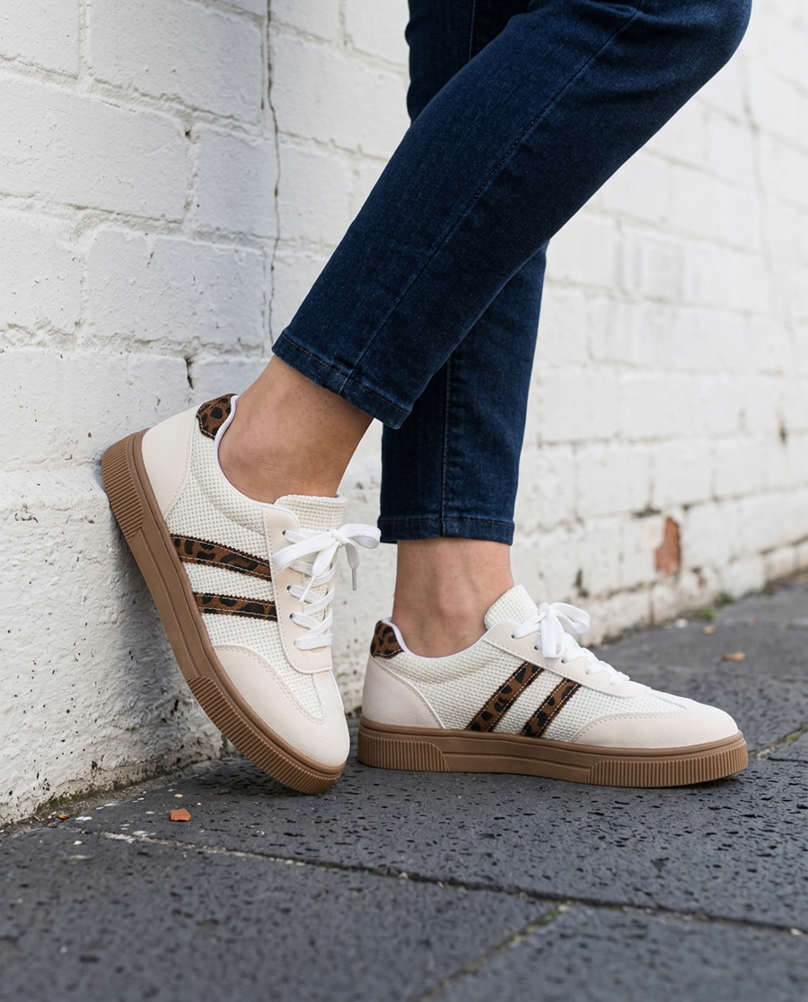 JUNIPER - Lace-Up Trainers - Elsie's Melbourne